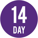 14 Days Right to cancel